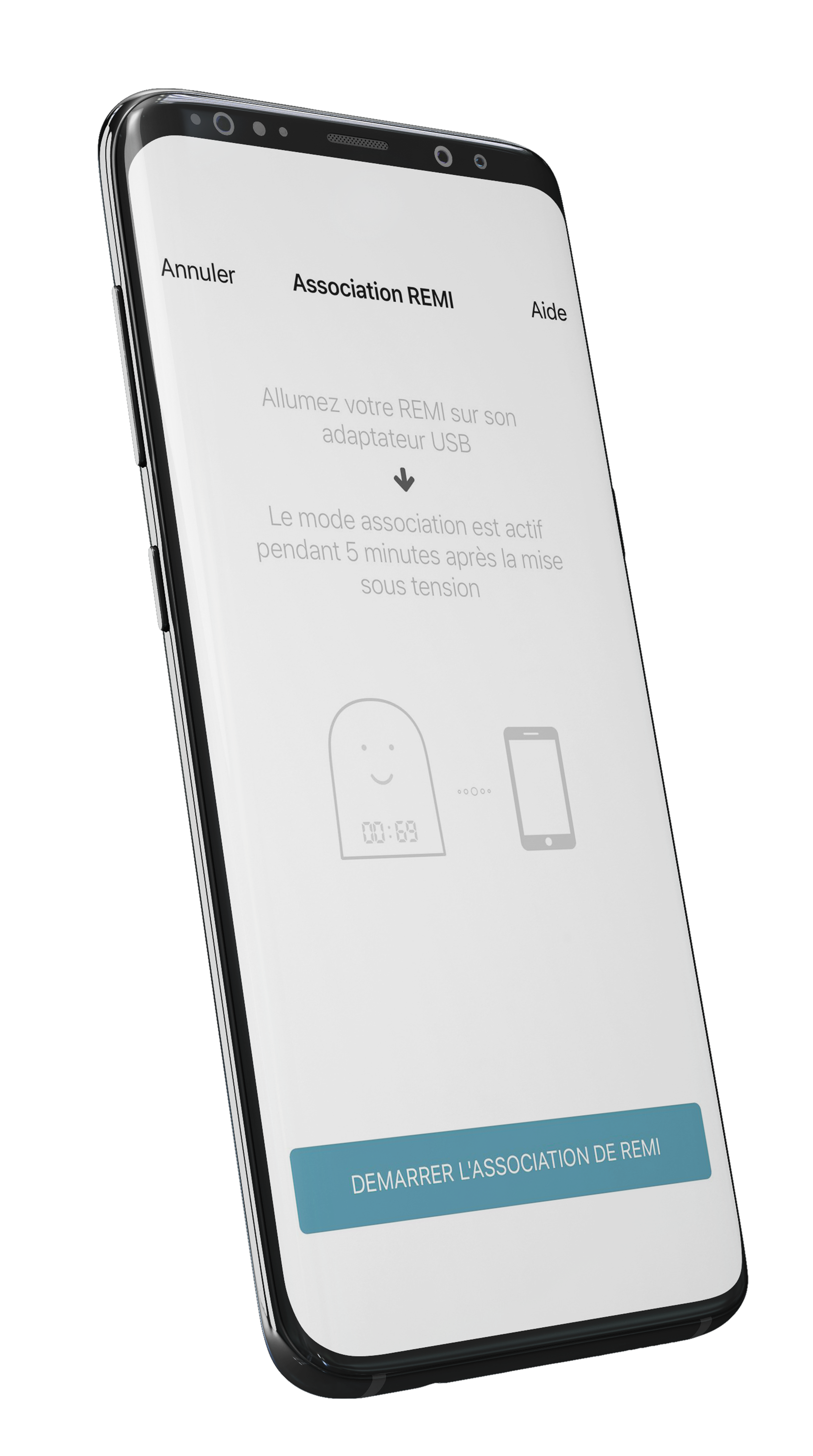 Réassociation de REMI à l'application